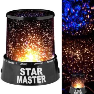 STAR MASTER - csillagfény LED lámpa, éjszakai fény, csillagfény projektor (BBV)