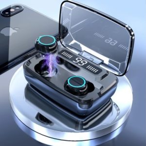 M11 vezeték nélküli vízálló Bluetooth fülhallgató LED kijelzővel és mikrofonnal (BBD) (BBV) - Image 2
