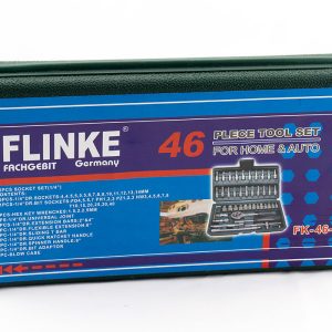 FLINKE/NONA 46 részes dugókulcs készlet praktikus tárolódobozban (BBD) (BBL) - Image 5