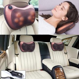 Keringésjavító elektromos masszázspárna 8 masszázsfejjel - masszírozó és relaxáló móddal nyak-, derék- és lábmasszázshoz (BBM) (BBV) - Image 3