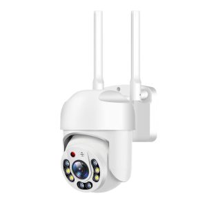 Telefonról vezérelhető PTZ01 WIFI-s biztonsági kamera - mozgásérzékelős, 360°-ban forgatható, időjárásálló - fehér (FX) (BBV) (BBD) - Image 7