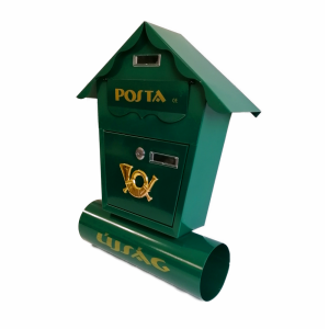 Utcai postaláda újságtartóval – zöld (BBL) - Image 2