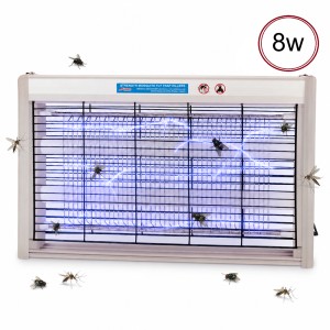 8W LED elektromos rovarcsapda lámpa – vegyszermentes beltéri szúnyog-, légy- és molyirtó (BBD) - Image 5