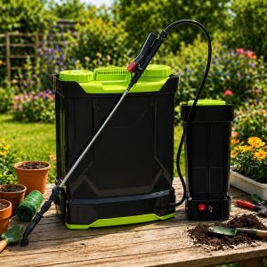 Akkumulátoros háti permetező 3 különböző fejjel – 16L (BBRLB1736) (FX) - Image 4