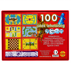 100 az 1-ben társasjáték gyűjtemény – klasszikus családi játékok minden korosztálynak (BBMJ) - Image 3