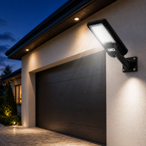 Hayami KL25-282A 400W napelemes utcai LED lámpa – távirányítós kültéri solar világítás IP65 védelemmel (BBD) - Image 4