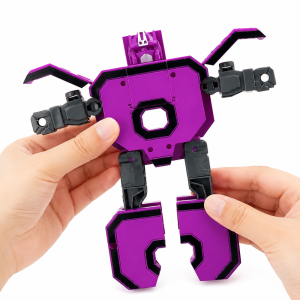 NumberBots átalakítható számrobot készlet – számokból összeépíthető transformer játék gyerekeknek 5-9 számok (BBJ) - Image 2