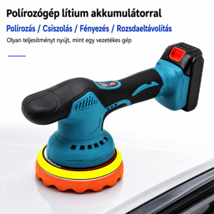 THOLux M-9121 akkus polírozó 20V – vezeték nélküli autó polírozó és waxoló gép (THM) (BBJH) - Image 6