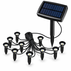 Napelemes LED növény spotlámpa szett – 10 db - 4957 (BBD) - Image 3