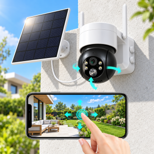 Napelemes Q8 biztonsági kamera – 4 MP, intelligens érzékelő (BBD) - Image 2